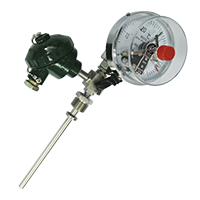 WSSXP-401帶熱電偶（阻）的雙金屬溫度計(jì)